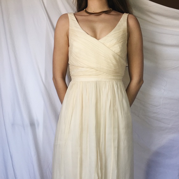 NEW J. Crew Heidi Dress In Silk Chiffon! - Picture 4 of 6